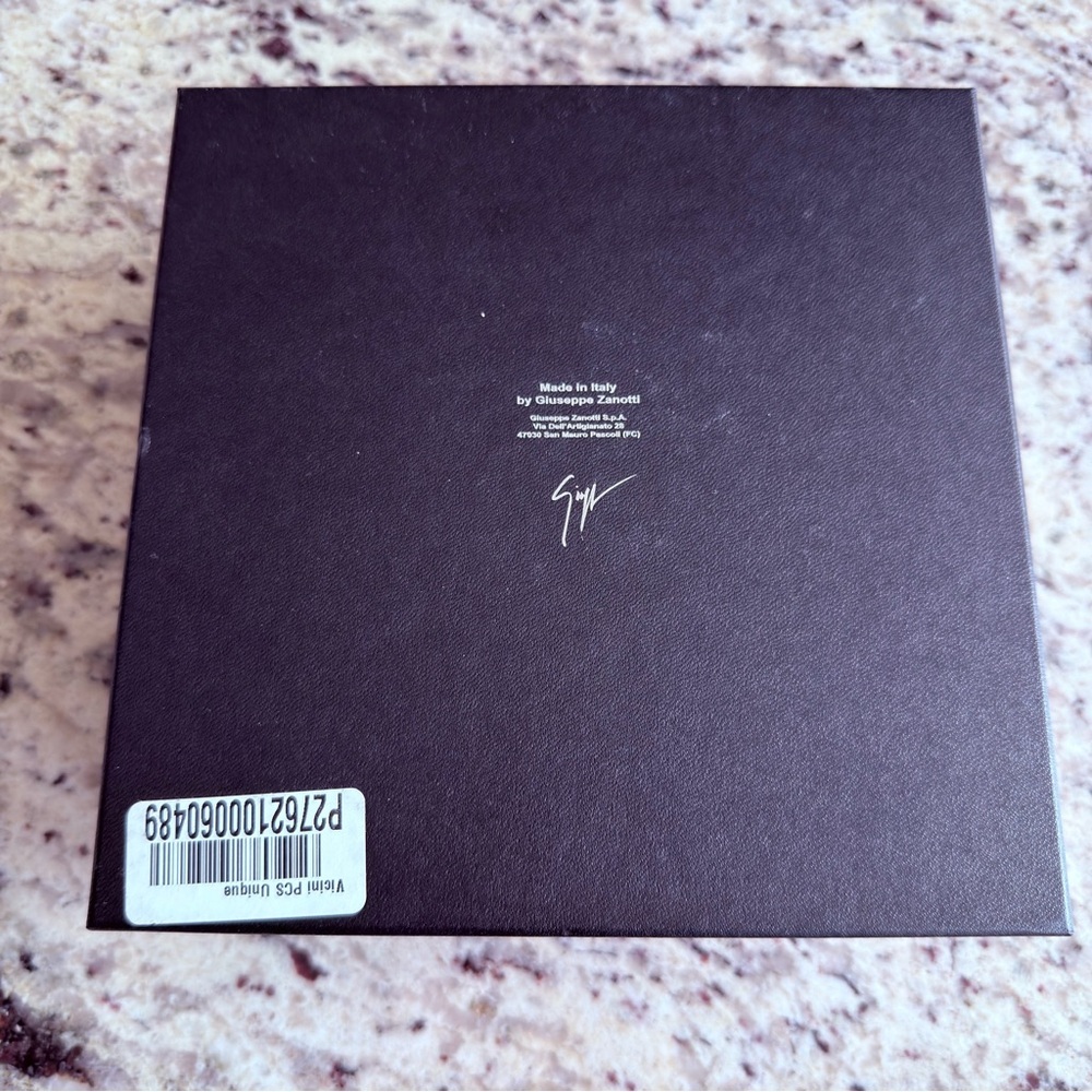GIUSEPPE ZANOTTI Logo Black Leather Men’s Belt NWT!! - Picture 11 of 12
